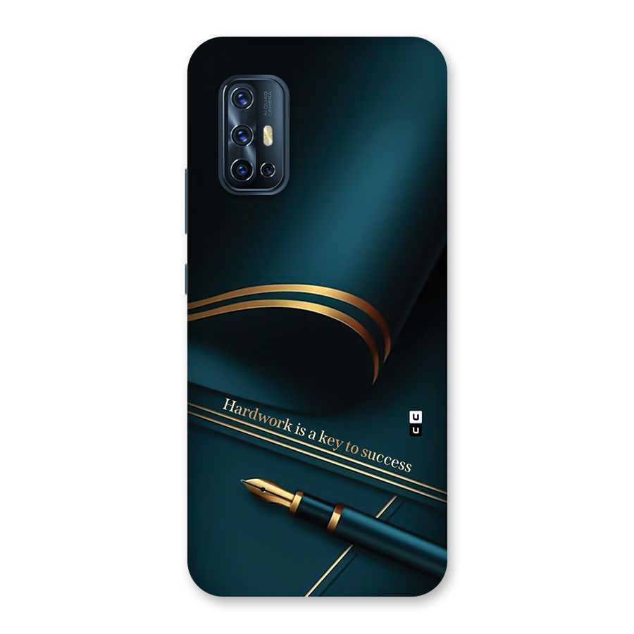 Hardwork Is Key Back Case for Vivo V17
