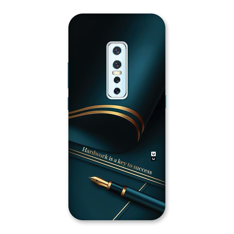 Hardwork Is Key Back Case for Vivo V17 Pro