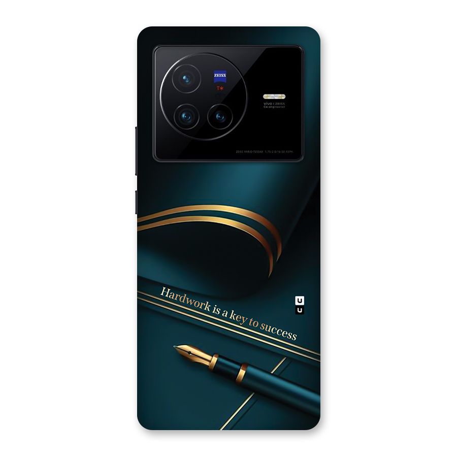 Hardwork Is Key Back Case for Vivo X80