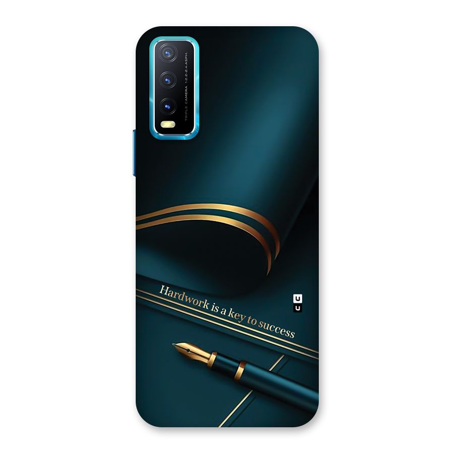 Hardwork Is Key Back Case for Vivo Y20A
