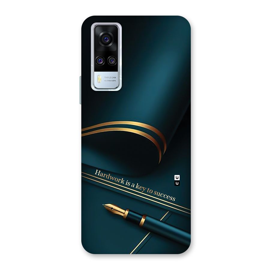 Hardwork Is Key Back Case for Vivo Y31