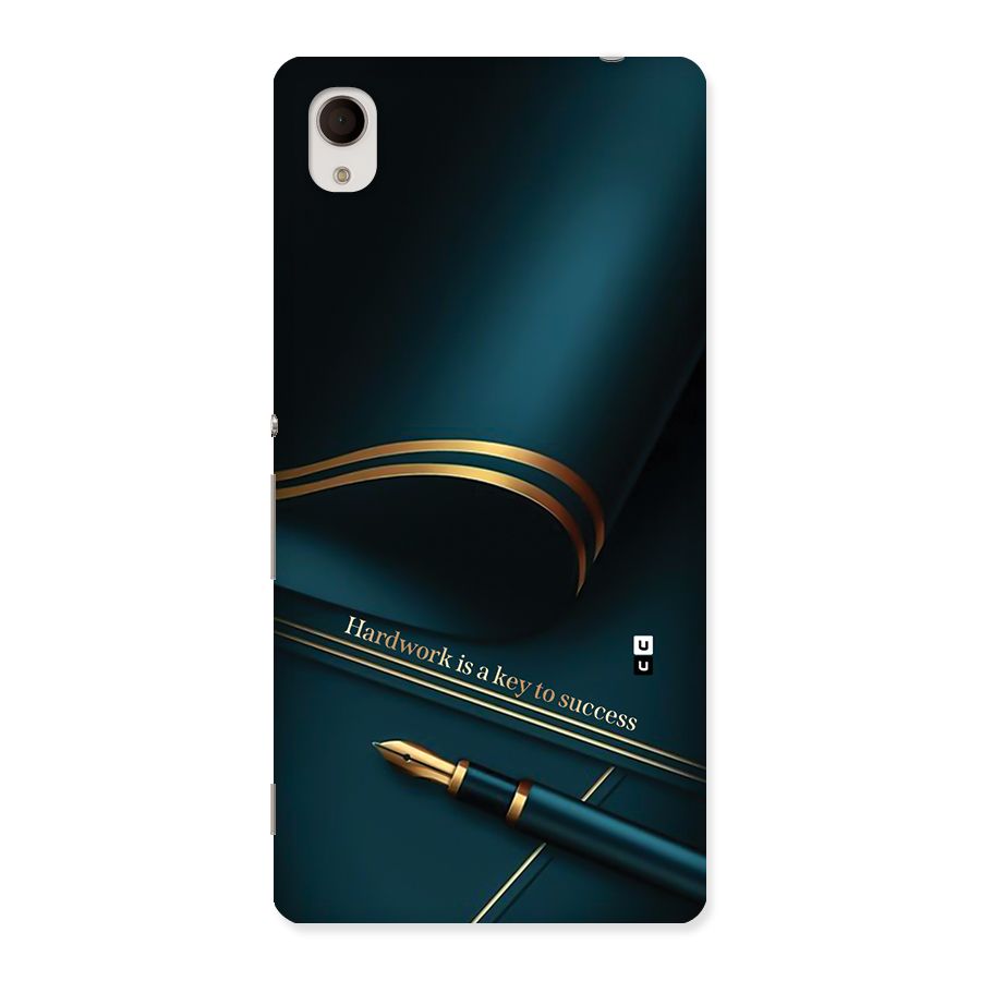 Hardwork Is Key Back Case for Xperia M4