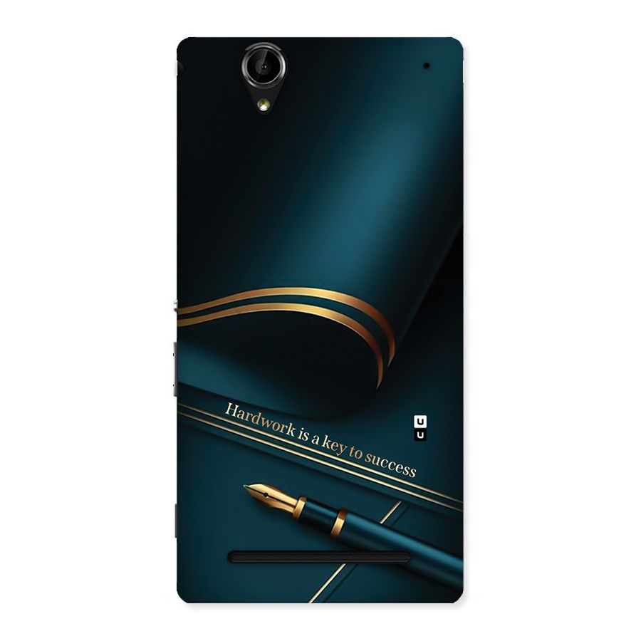 Hardwork Is Key Back Case for Xperia T2