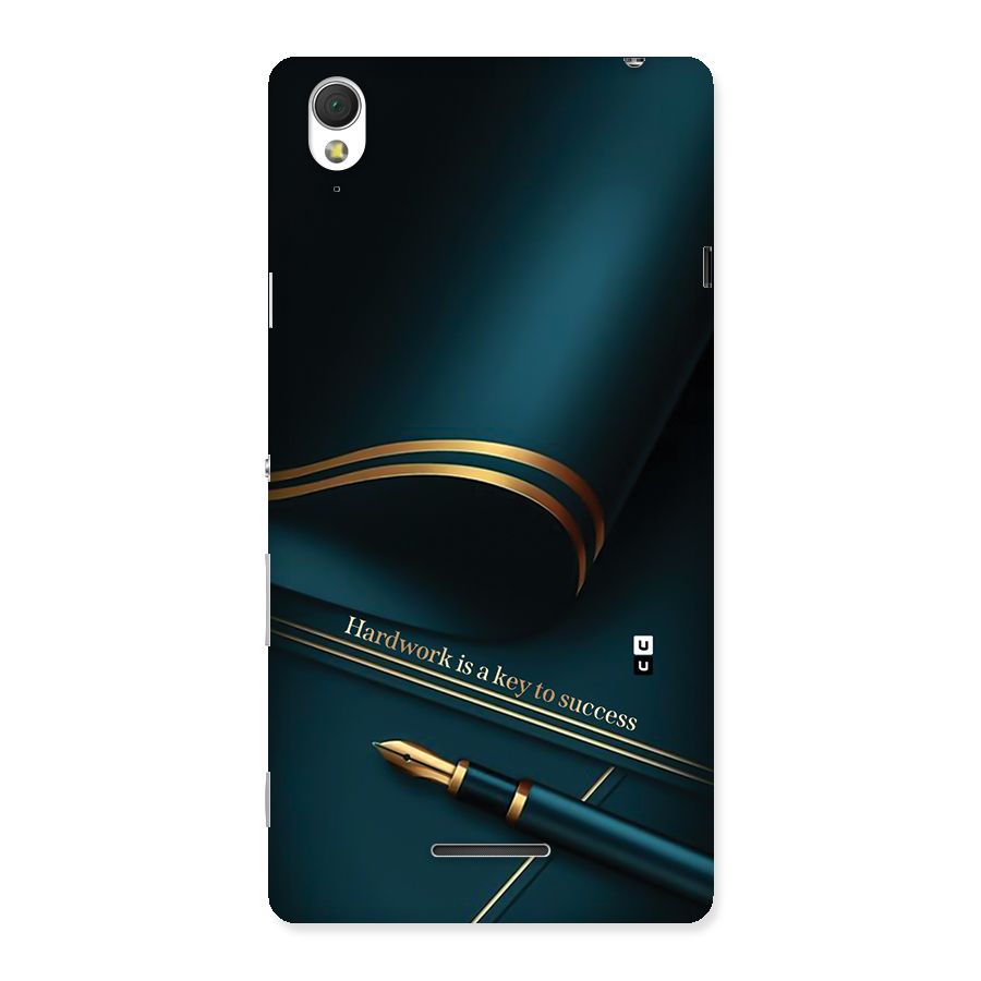 Hardwork Is Key Back Case for Xperia T3