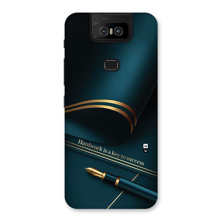 Hardwork Is Key Back Case for Zenfone 6z