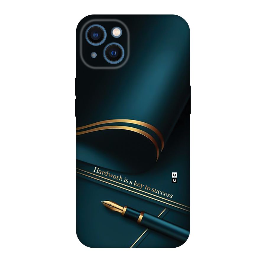 Hardwork Is Key Back Case for iPhone 13