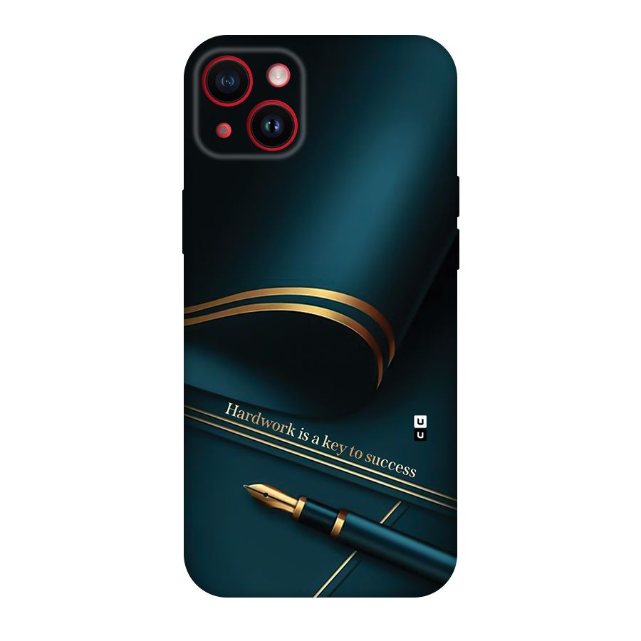 Hardwork Is Key Back Case for iPhone 14 Plus