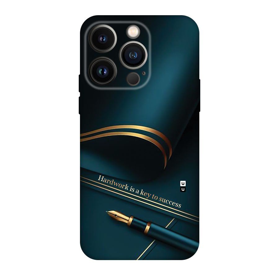 Hardwork Is Key Back Case for iPhone 14 Pro