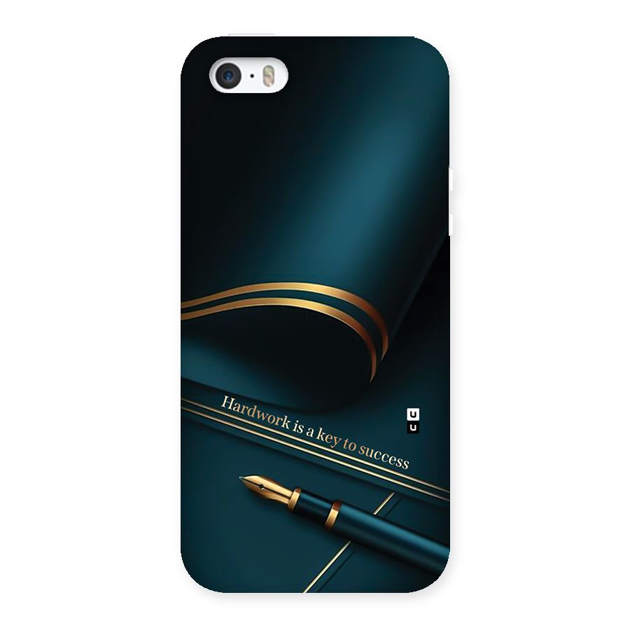 Hardwork Is Key Back Case for iPhone SE 2016