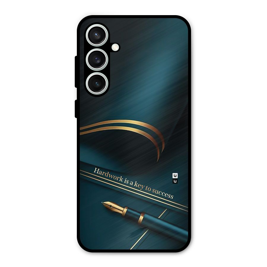 Hardwork Is Key Metal Back Case for Galaxy S23 FE