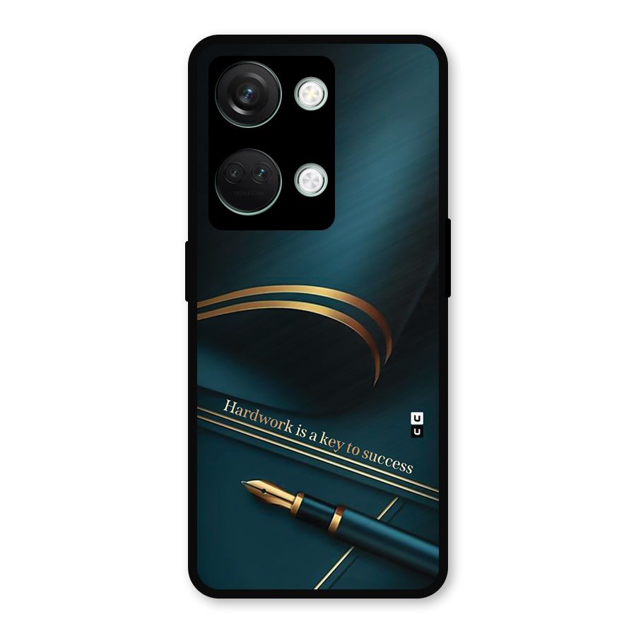 Hardwork Is Key Metal Back Case for OnePlus Nord 3