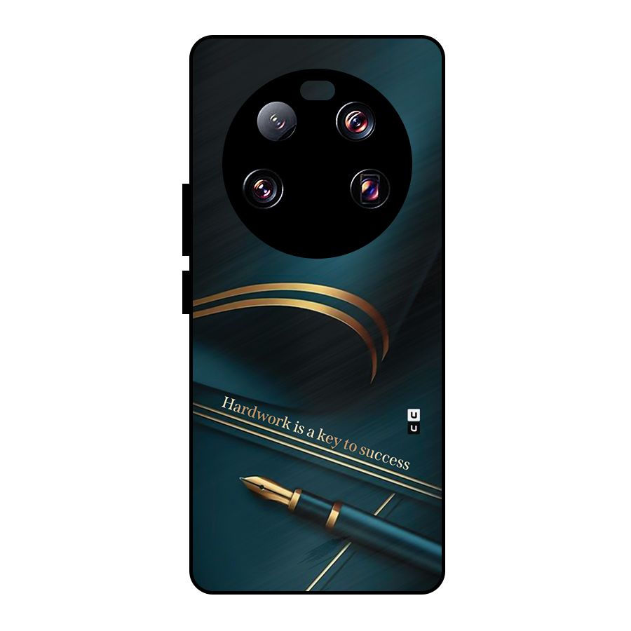 Hardwork Is Key Metal Back Case for Xiaomi 13 Ultra