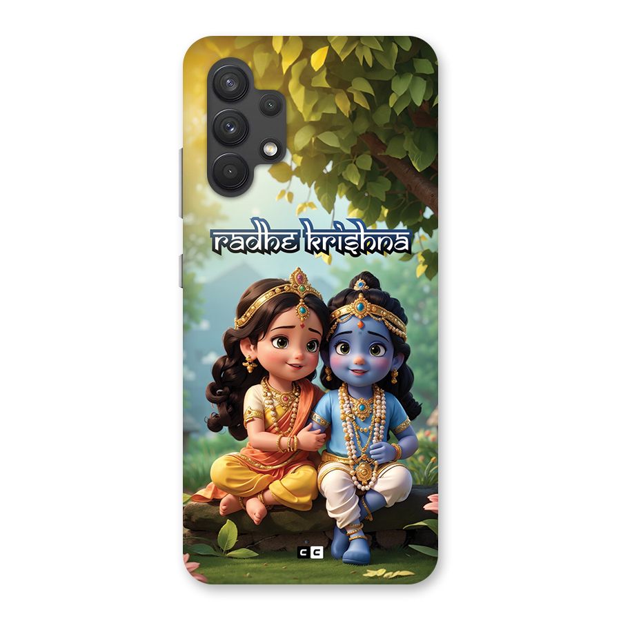 Hare Radhe Krishna Back Case for Galaxy A32