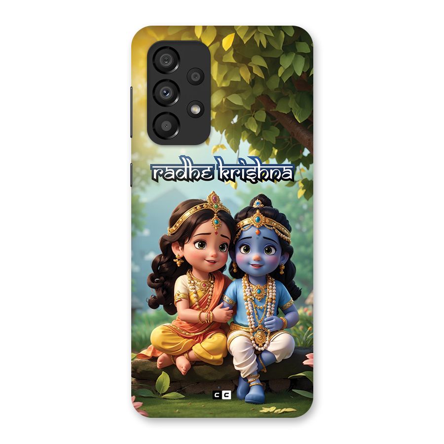 Hare Radhe Krishna Back Case for Galaxy A33 5G
