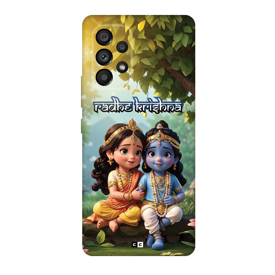 Hare Radhe Krishna Back Case for Galaxy A53 5G