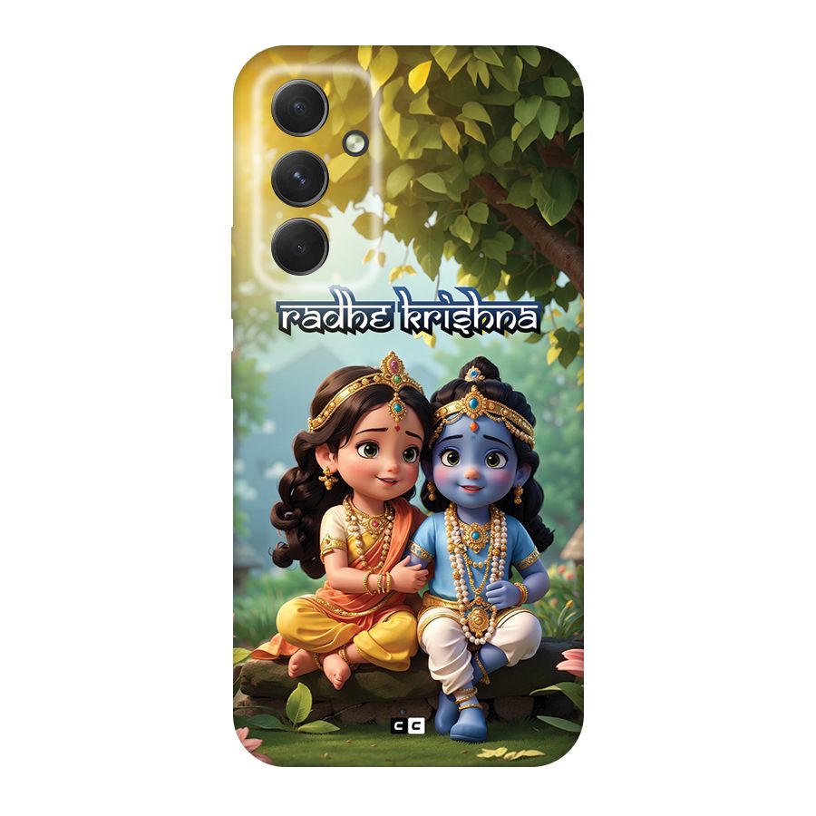 Hare Radhe Krishna Back Case for Galaxy A54