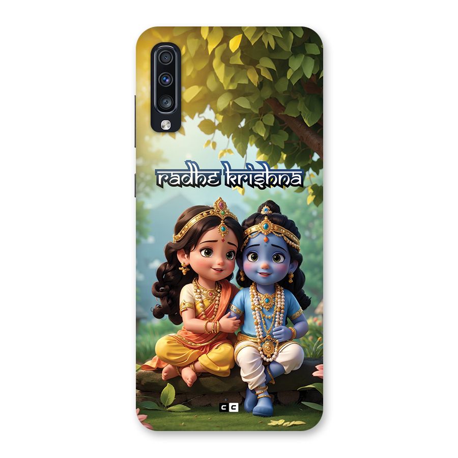 Hare Radhe Krishna Back Case for Galaxy A70