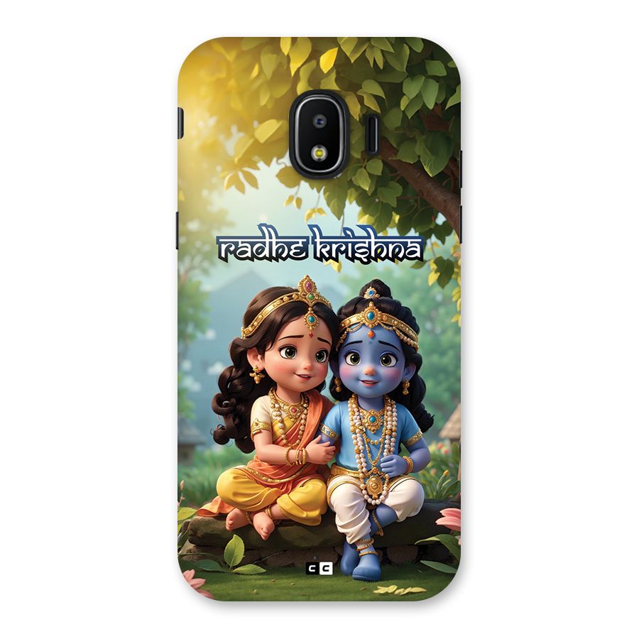 Hare Radhe Krishna Back Case for Galaxy J2 Pro 2018