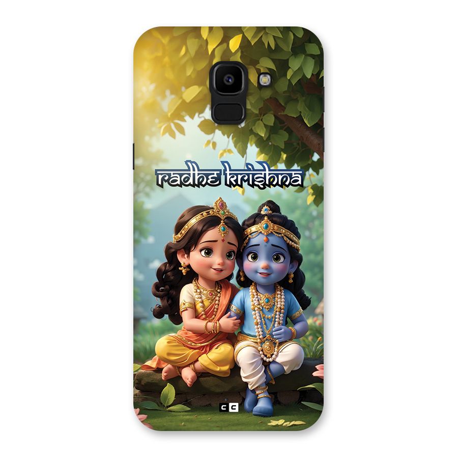 Hare Radhe Krishna Back Case for Galaxy J6