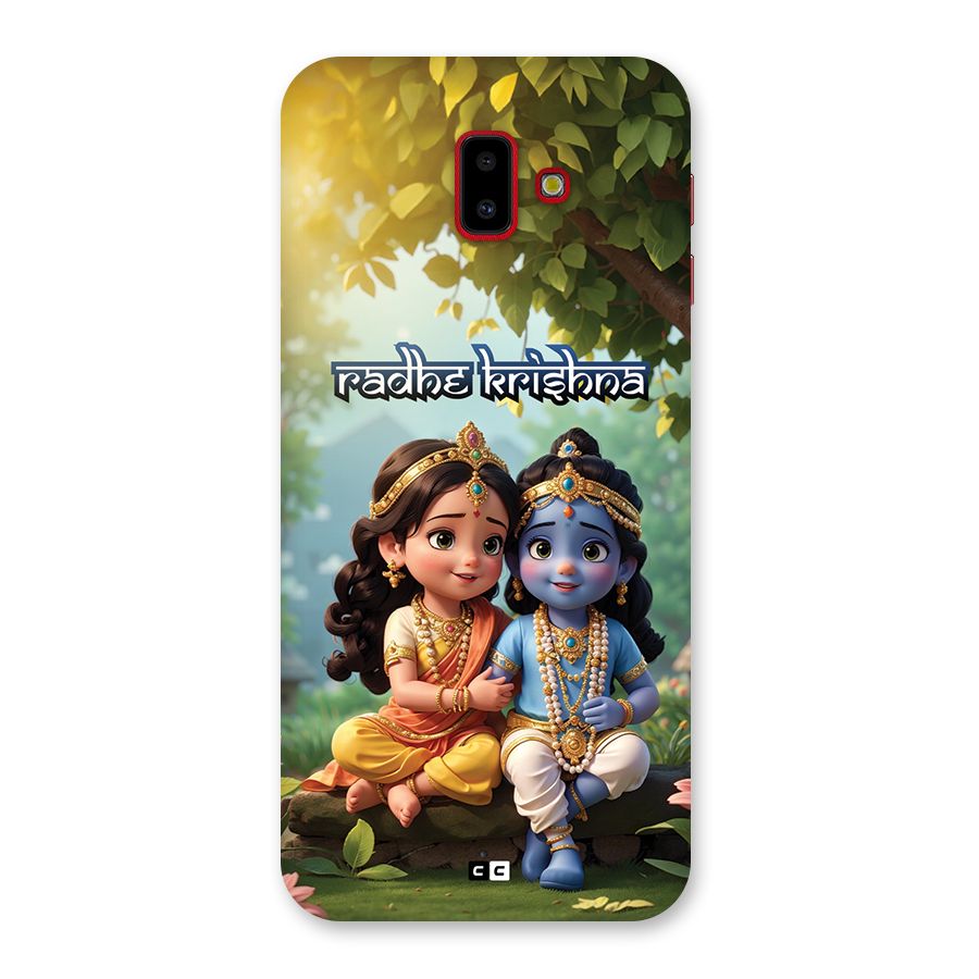 Hare Radhe Krishna Back Case for Galaxy J6 Plus