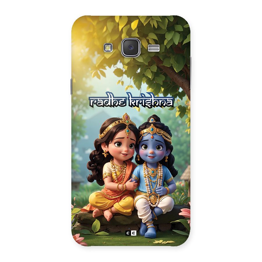 Hare Radhe Krishna Back Case for Galaxy J7
