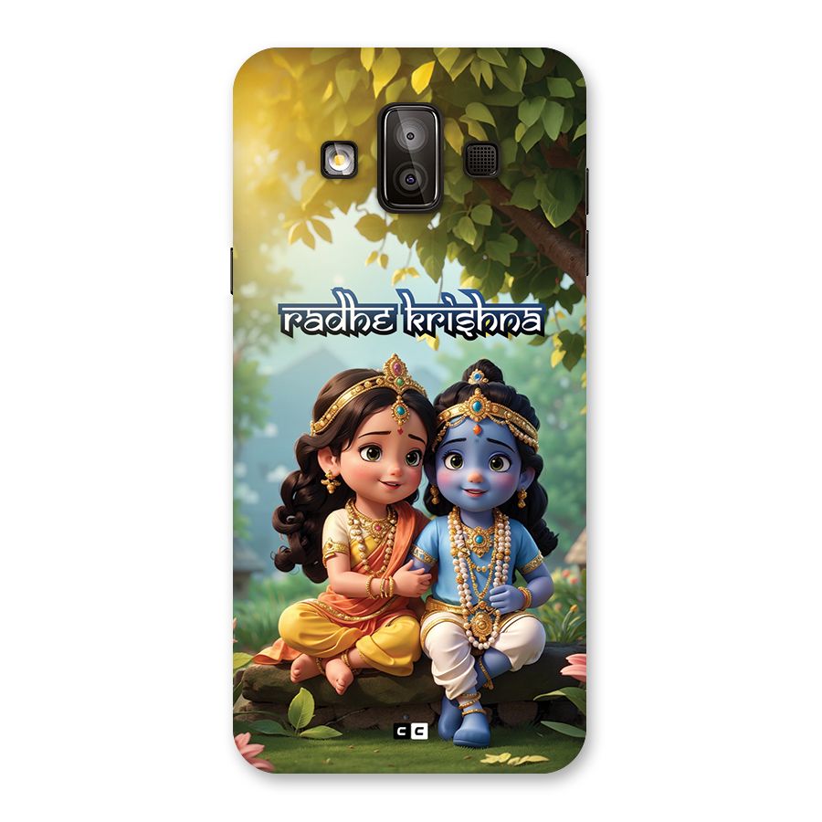 Hare Radhe Krishna Back Case for Galaxy J7 Duo