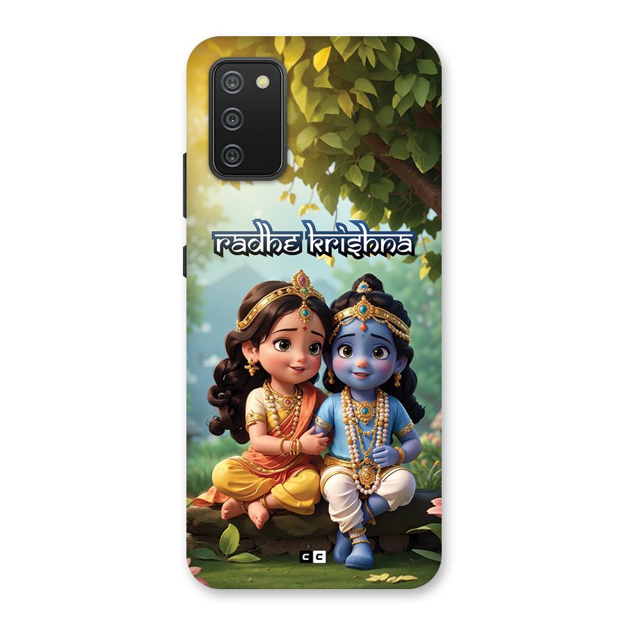 Hare Radhe Krishna Back Case for Galaxy M02s