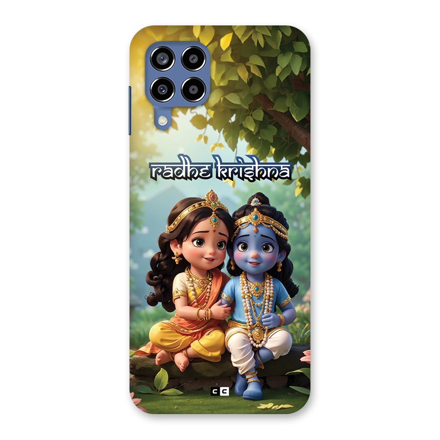 Hare Radhe Krishna Back Case for Galaxy M53 5G