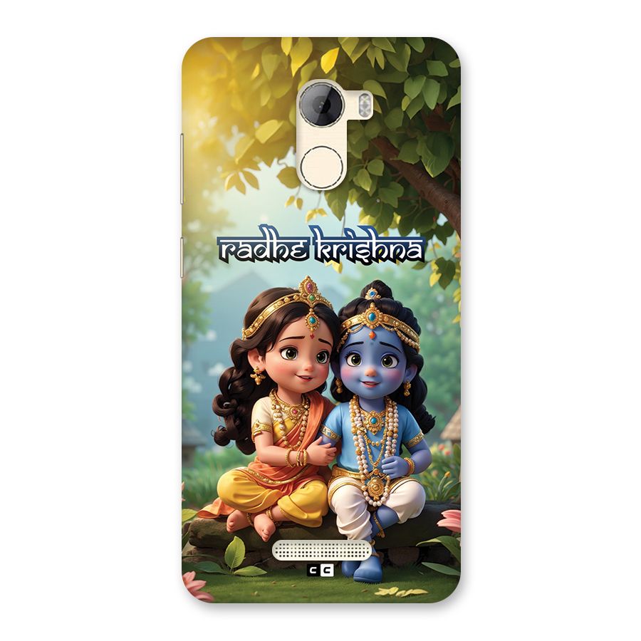 Hare Radhe Krishna Back Case for Gionee A1 LIte