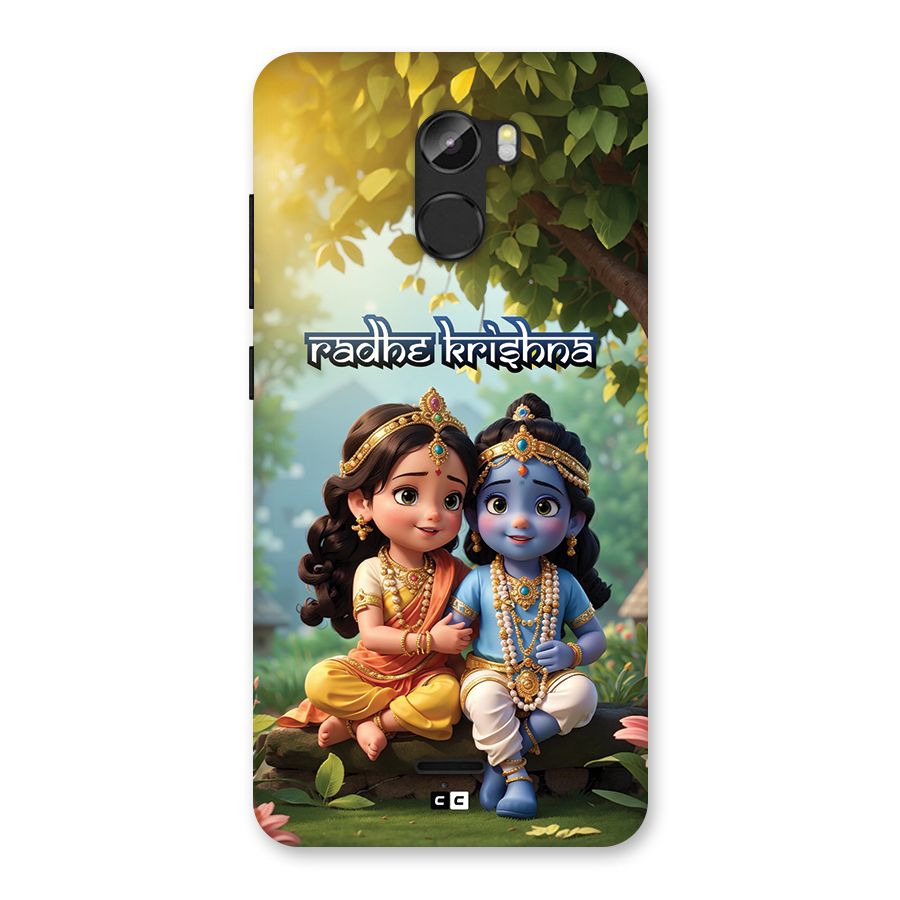 Hare Radhe Krishna Back Case for Gionee X1