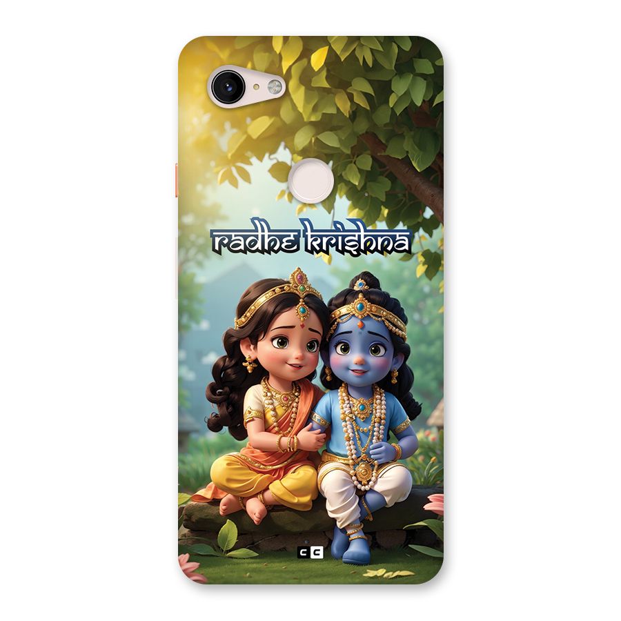 Hare Radhe Krishna Back Case for Google Pixel 3 XL