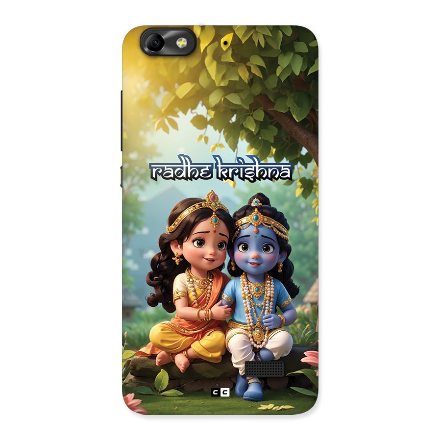 Hare Radhe Krishna Back Case for Honor 4C