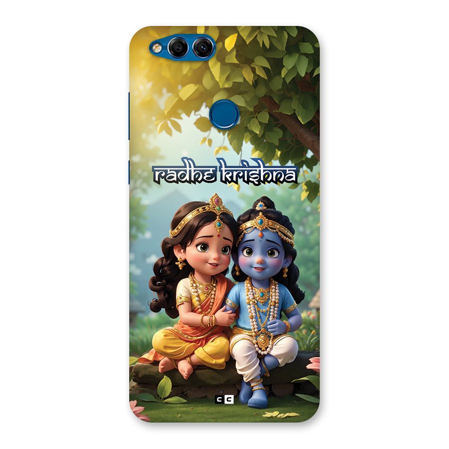Hare Radhe Krishna Back Case for Honor 7X