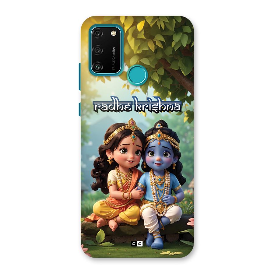 Hare Radhe Krishna Back Case for Honor 9A