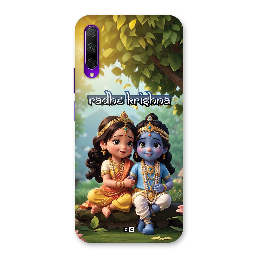 Hare Radhe Krishna Back Case for Honor 9X Pro
