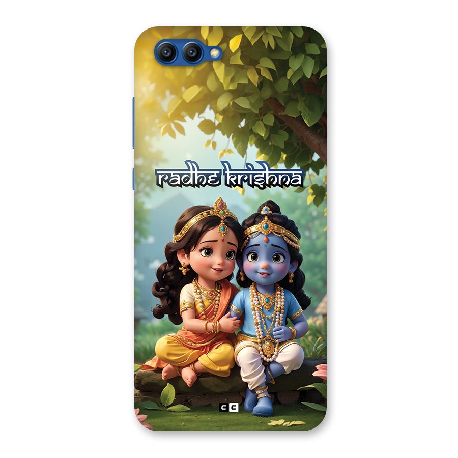 Hare Radhe Krishna Back Case for Honor View 10