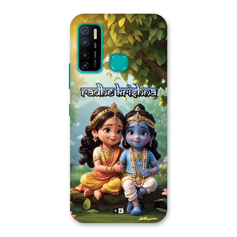 Hare Radhe Krishna Back Case for Infinix Hot 9 Pro