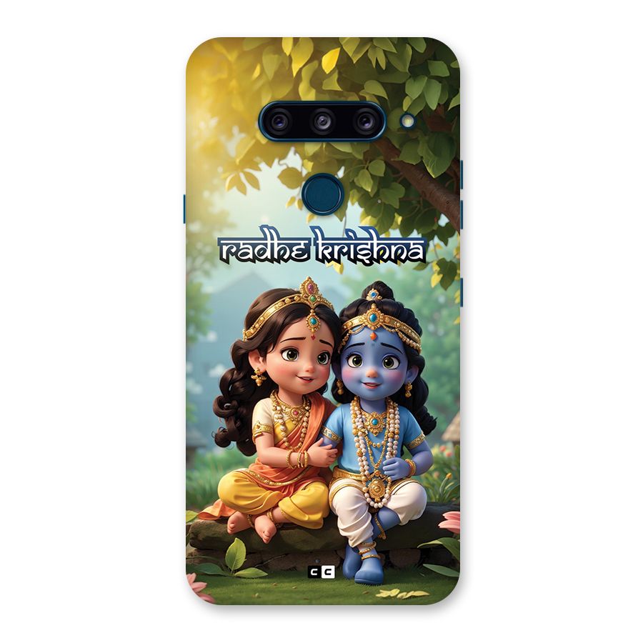 Hare Radhe Krishna Back Case for LG  V40 ThinQ