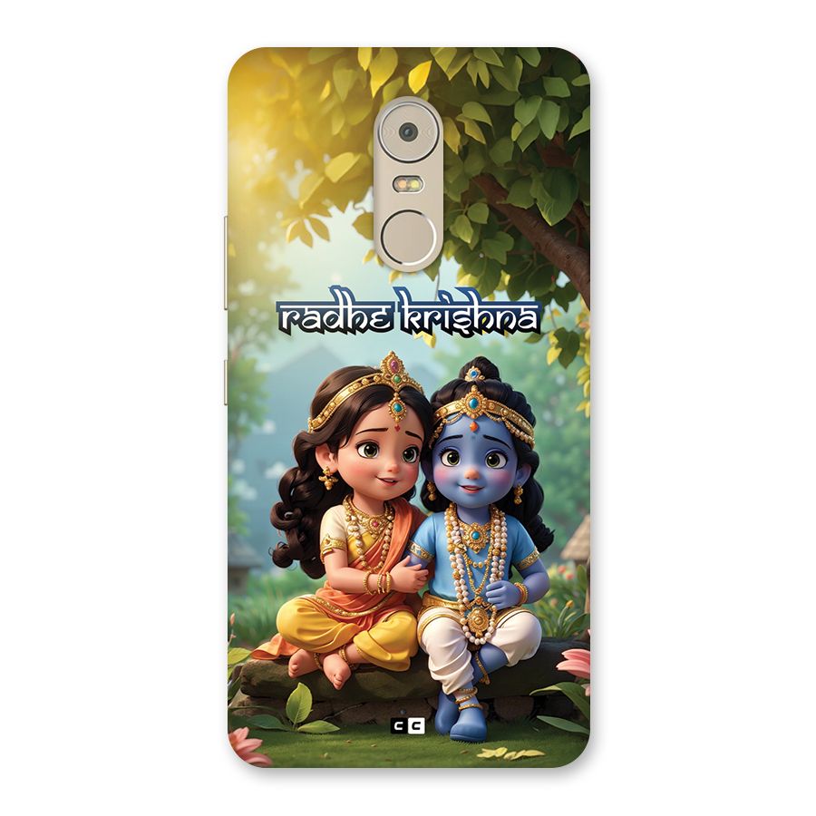 Hare Radhe Krishna Back Case for Lenovo K6 Note