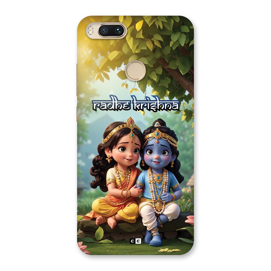 Hare Radhe Krishna Back Case for Mi A1