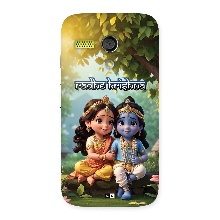Hare Radhe Krishna Back Case for Moto G