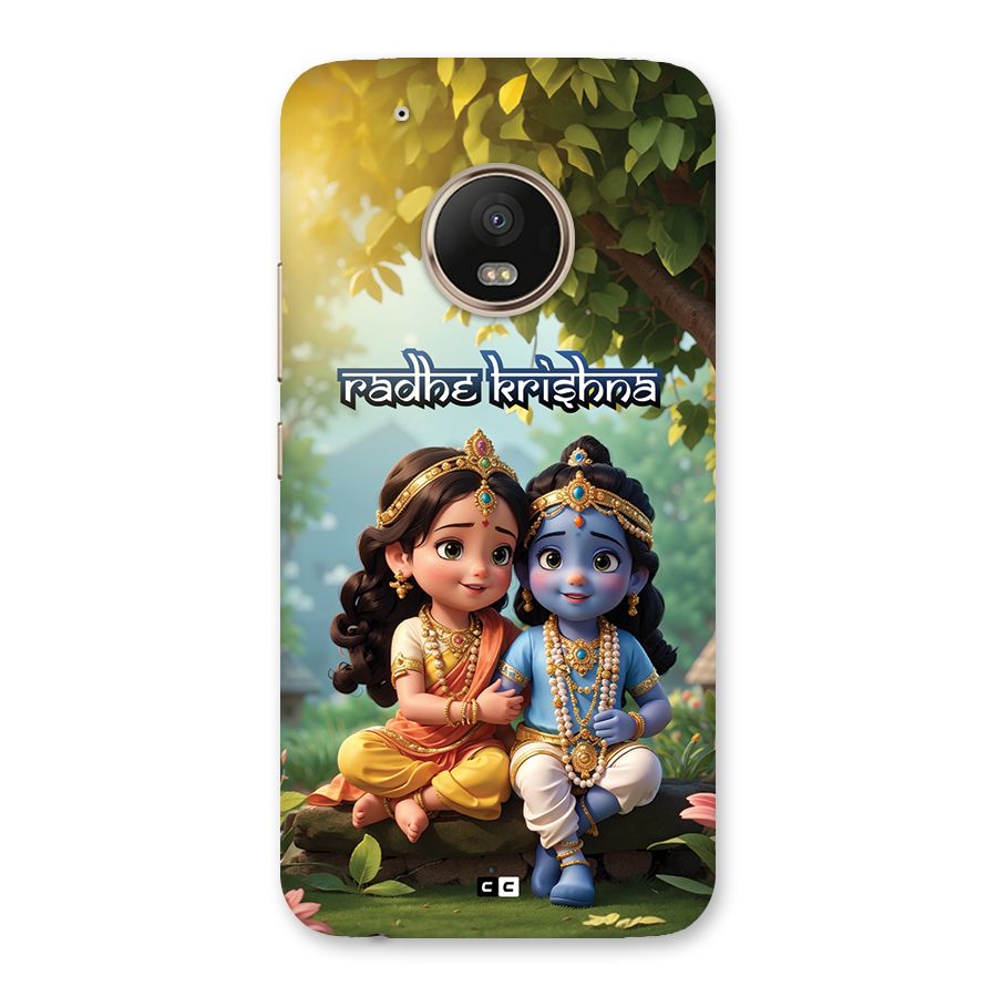 Hare Radhe Krishna Back Case for Moto G5 Plus