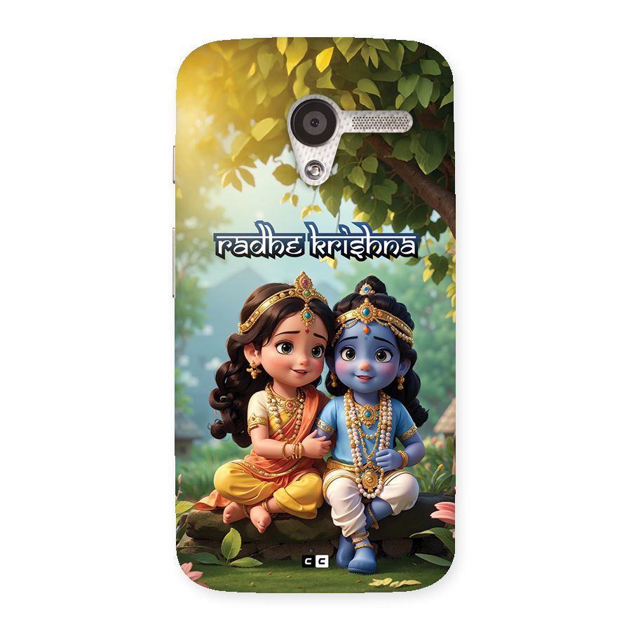 Hare Radhe Krishna Back Case for Moto X