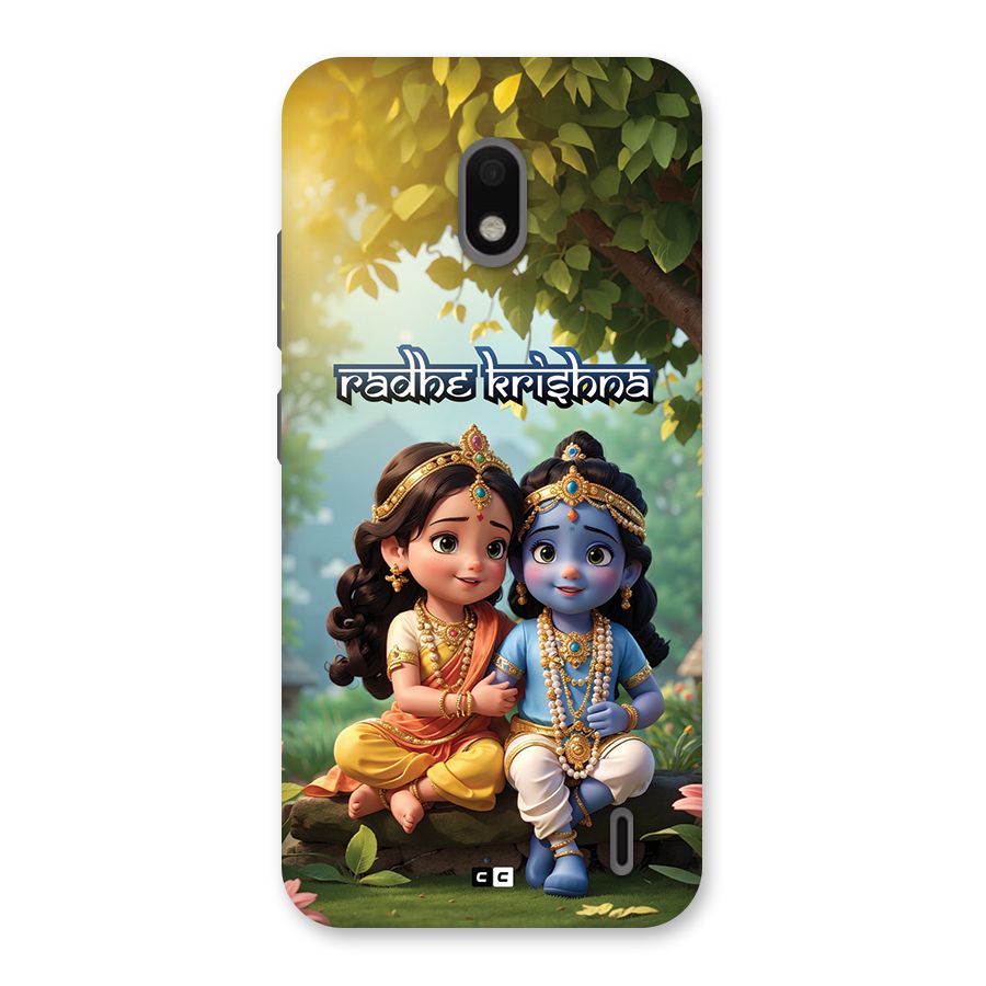 Hare Radhe Krishna Back Case for Nokia 2.2