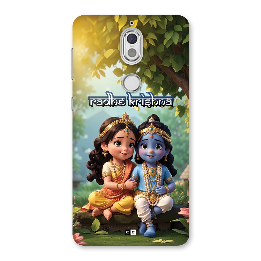 Hare Radhe Krishna Back Case for Nokia 7