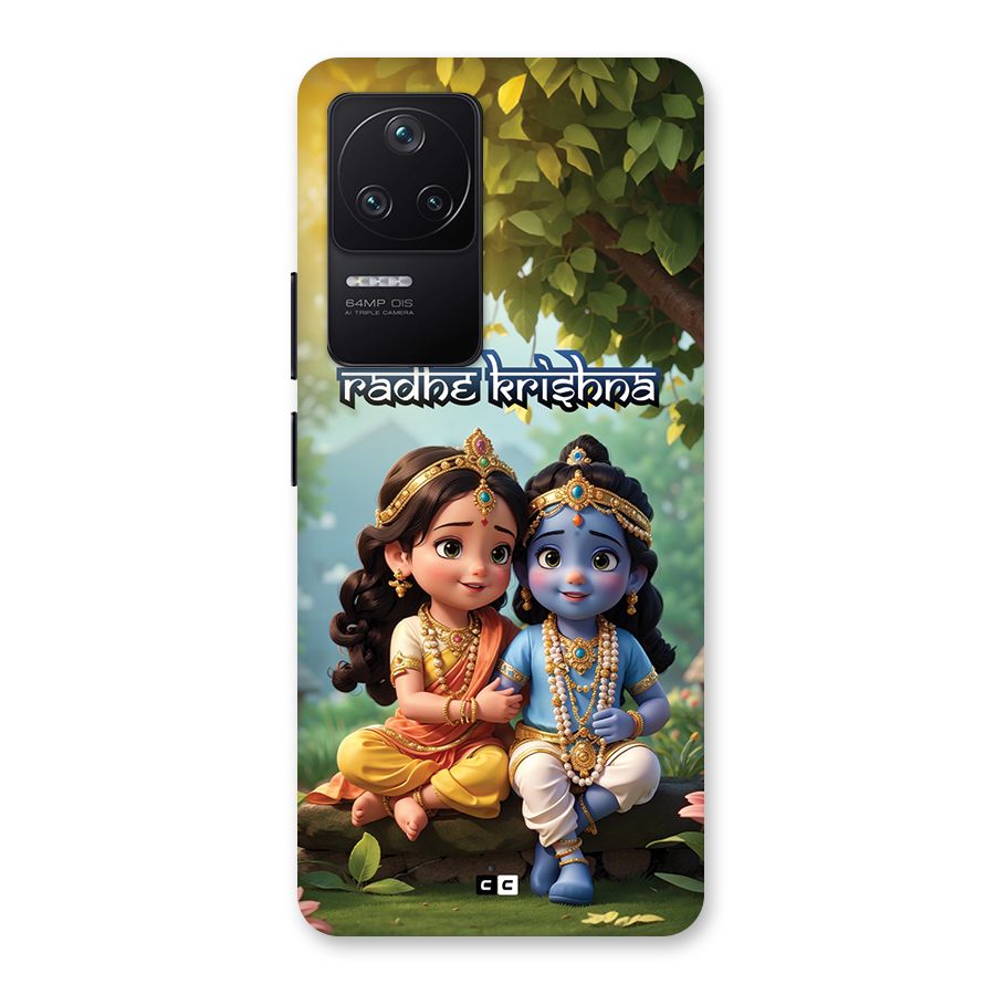 Hare Radhe Krishna Back Case for Poco F4 5G
