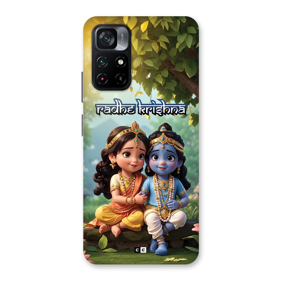 Hare Radhe Krishna Back Case for Poco M4 Pro 5G