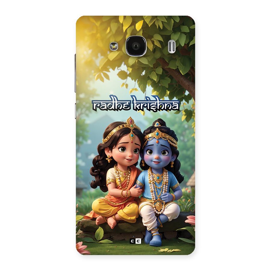 Hare Radhe Krishna Back Case for Redmi 2