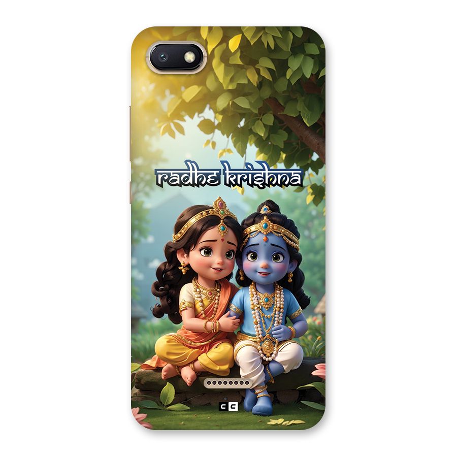 Hare Radhe Krishna Back Case for Redmi 6A