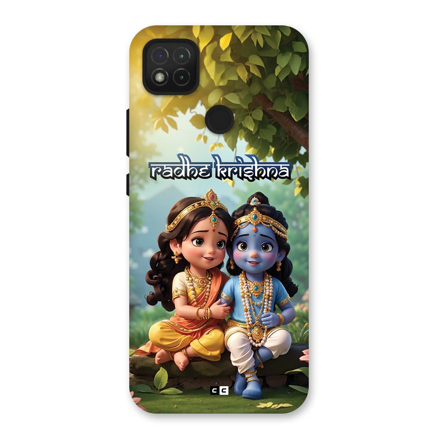 Hare Radhe Krishna Back Case for Redmi 9 Activ
